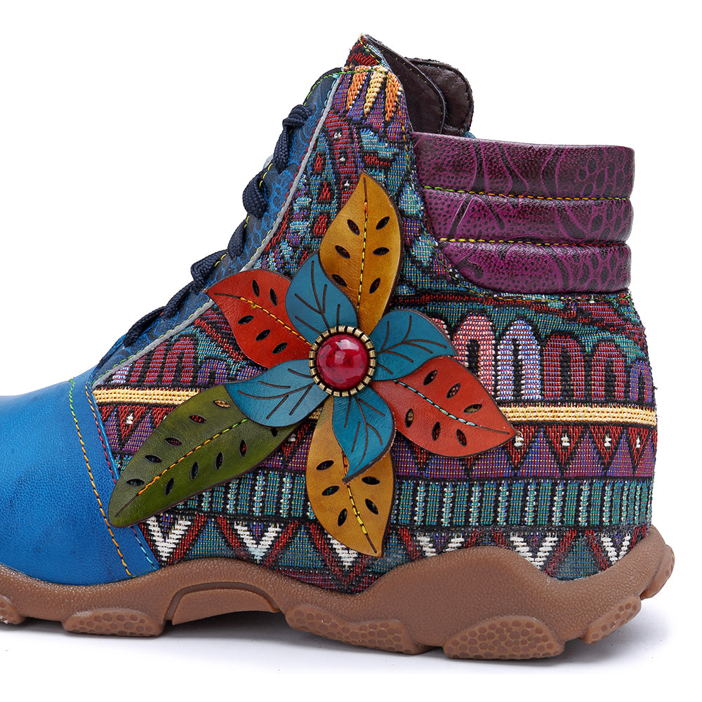 Leather Walking Boots