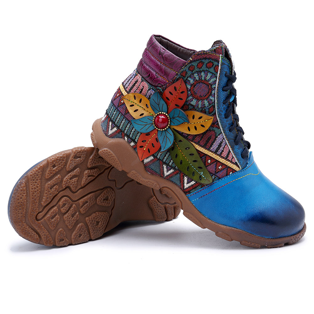 Leather Walking Boots