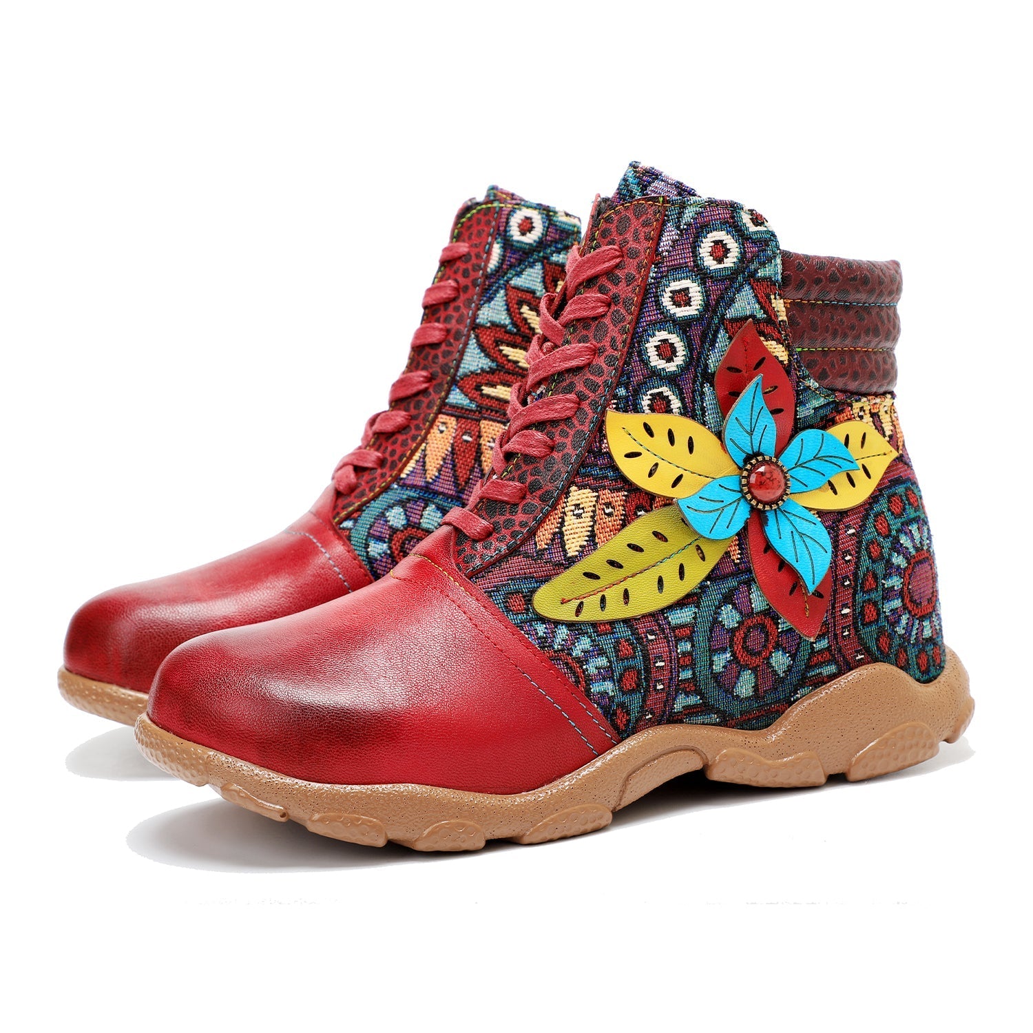 Leather Walking Boots